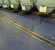 Drainage Details in Resin Flooring for Food Industry NCC